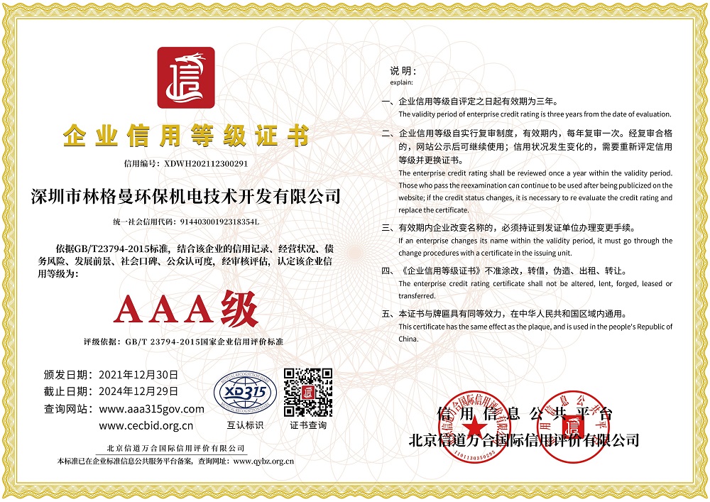 企業(yè)信用等級(jí)
